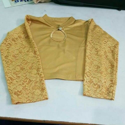 Ladies Candy Yellow Color Blouse