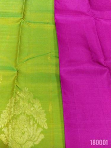 Green and Pink Silk Sarees