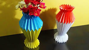 Handmade Paper Flower Vase