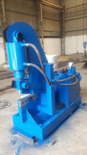 Blue Hydraulic Angle Cutting Machine