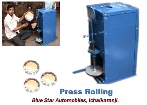 Press Rolling Chapati Or Papad Machine