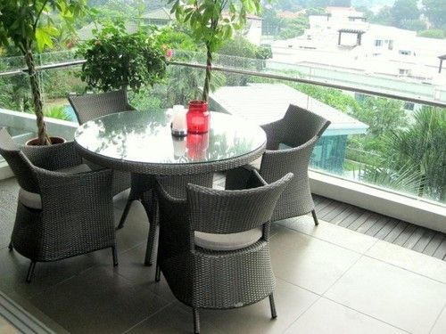 rattan dining set