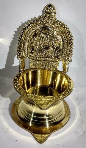 Brass Sai Baba Singhasan