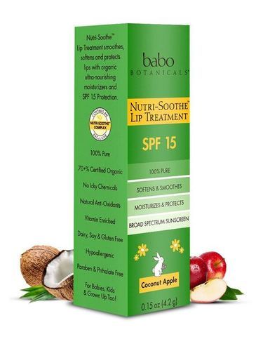 Dry and Cracked Lip Treatment Balm (Babo Botanicals)