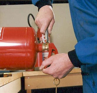 Fire Extinguisher Refilling Service By Classic Fire Protection
