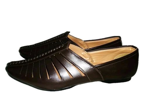 Dark Brown Mens Designer Loafer Shoe