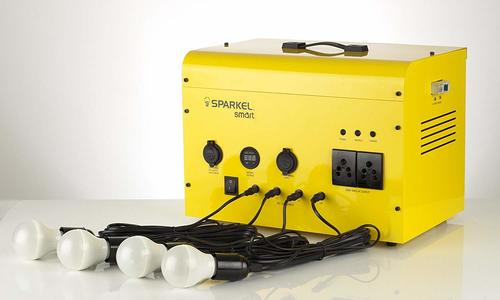 Yellow Portable Solar Ups And Generator