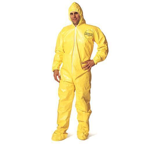 Yellow Industrial Tychem Suit