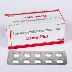 Trypsin Chymotrypsin & Diclofenac Potassium Tablet