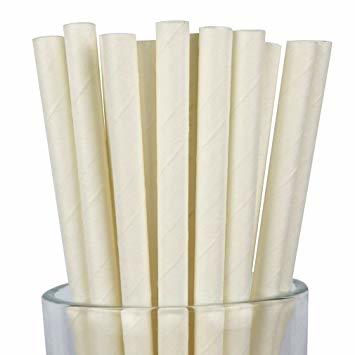 100% Bio Degradable Paper Straws