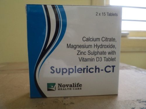 Fine Purity Calcium Carbonate Tablets
