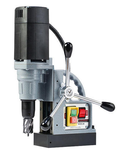 Magnetic Drilling Machinery - Model ECO.30, High Precision Height Adjustment | Sturdy Design, Ergonomic Anti-Fatigue Grip, Minimal Vibration, Strong Dual Coil Magnet