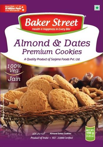 Almond and Dates Premium Cookies