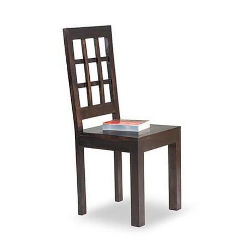 Durable Cross Wooden Sheesham Chair