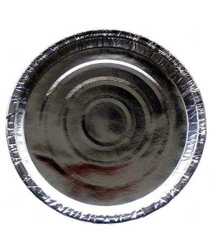 Disposable Silver Paper Plates