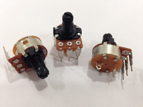 Rotary Potentiometer With Switch And Plastic Shaft