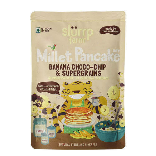 Slurrp Farm Mix Banana Choco Chip Pancake