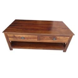 Wooden Rectangular Coffee Table