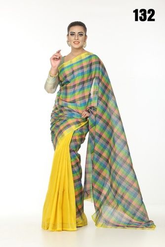 Handloom Cotton Ladies Saree