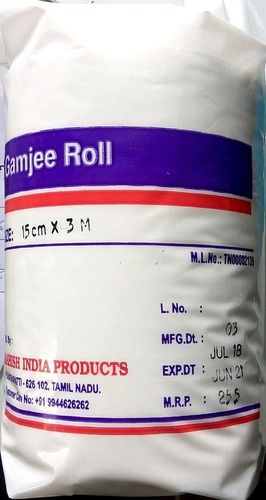 White Surgical Dressing Gamjee Roll