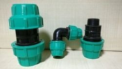 Black and Green Compressor Fittings