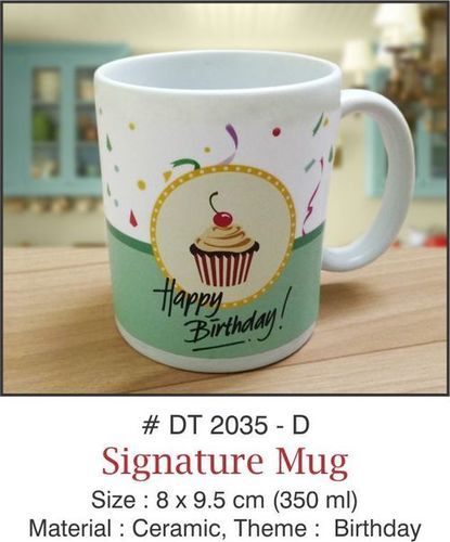 Happy Birthday Ceramic Coffee Mug