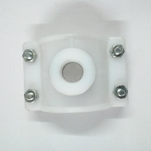 White Plastic Service Saddle