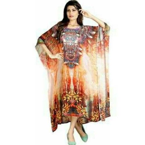 Ladies Digital Printed Kaftans