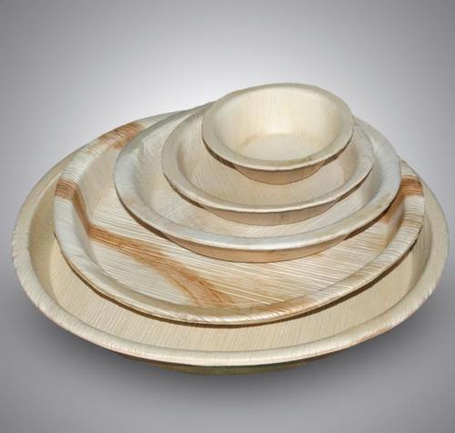 Round Areca Leaf Plate