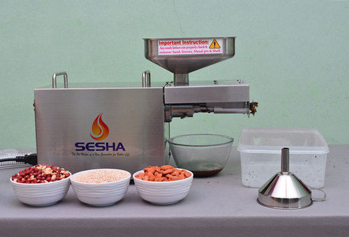 Silver Mini Oil Machine (Sesha)