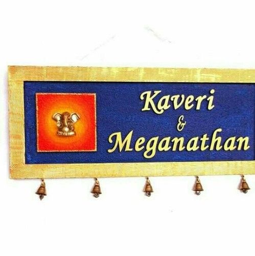 Design Wooden Name Plate