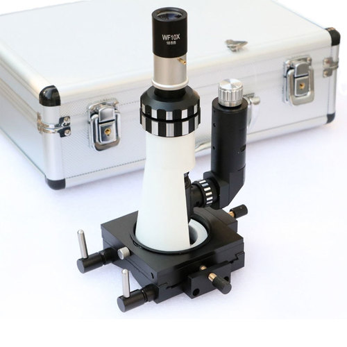 Portable Metallurgical Microscope With Magnetic Base Polarizer Dimensions: 17  Centimeter (Cm)
