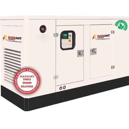 Silent Diesel Generator - 240 V, Automatic, Stainless Steel Construction | Ideal for Industrial and Residential Applications