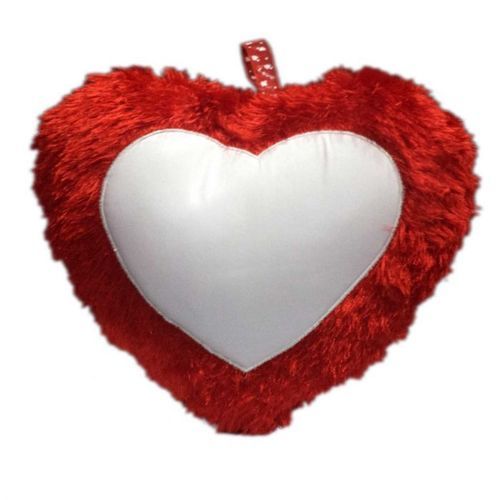 Sublimation Cushion Fur Heart