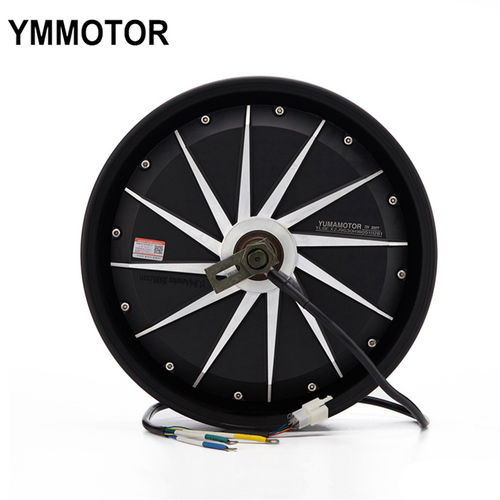 12 Inch 1200W 72V Electric Motor Brushless For Motorcycle Efficacy: A Y90%