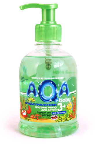 Aqa Baby Liquid Soap For Children "Sea Adventures" - 300Ml Size: 300 Ml