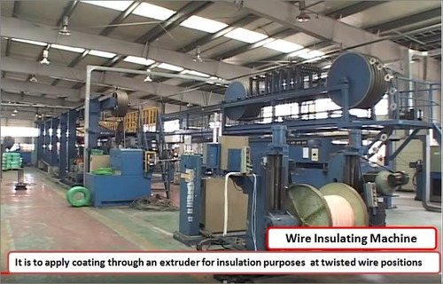 High Efficiency Wire Insulating Machine