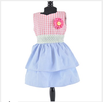 Picture Shown New Design Sleeveless Plaid Dress For 18 Inch Doll