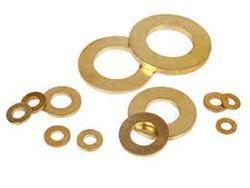 Round Rugged Built Brass Washer