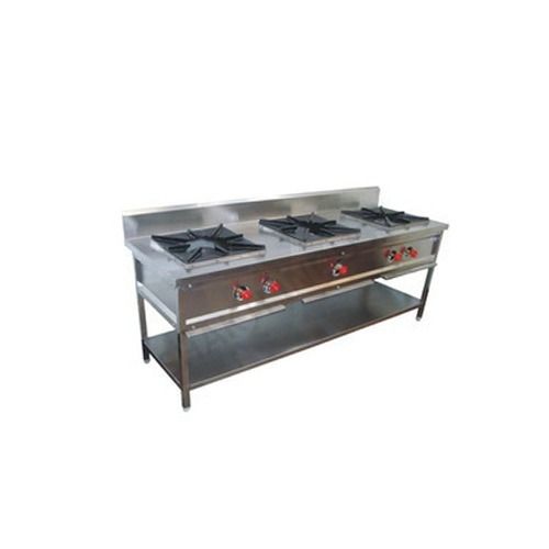 Three Burner Gas Cooking Range