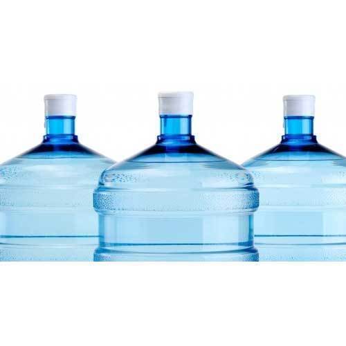 Packaged Drinking Water Jar - 20 Liter Capacity, Durable Plastic Material, Vibrant Blue Color