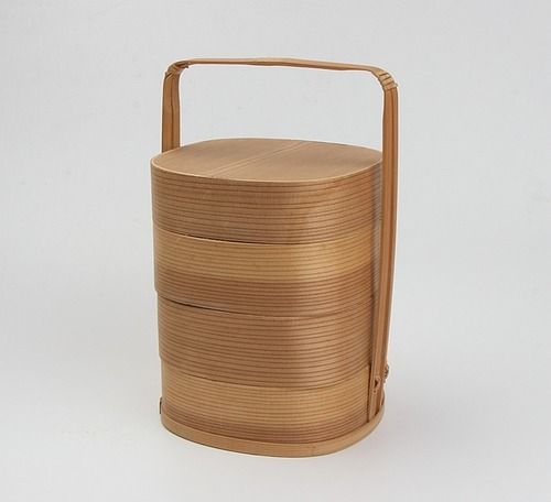 Cheap Woven Round Bamboo Basket