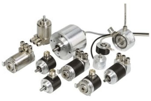 Silver Durable Rotary Shaft Encoders