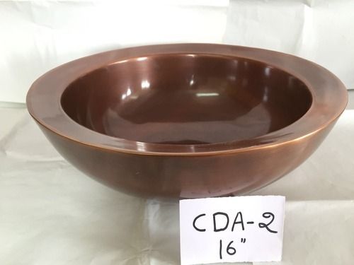 Fine Quality Copper Bowl Cda 16 Inch