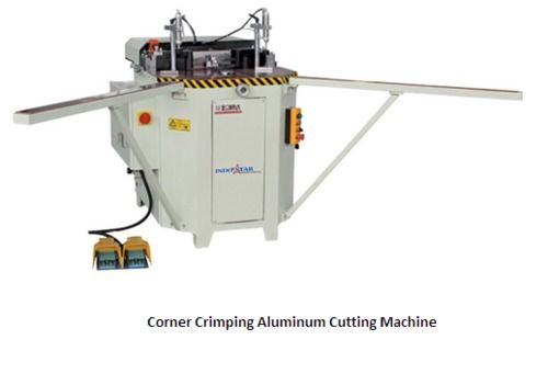 Corner Crimping Aluminum Machine 