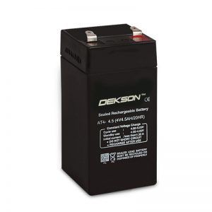 High Strength 6V 4.5 AH Battery