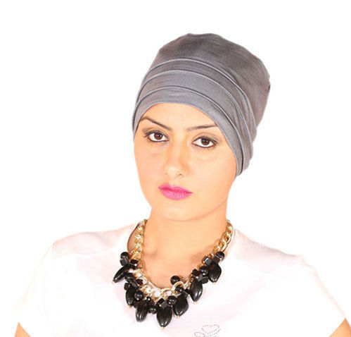 Three Seam Chemo Turban Cap For Women