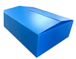 Blue PP Corrugated Box