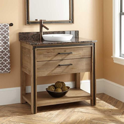 Wooden Bathroom Vanity Cabinet