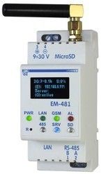 RS485 to GSM and Ethernet Interface Controller EM-481